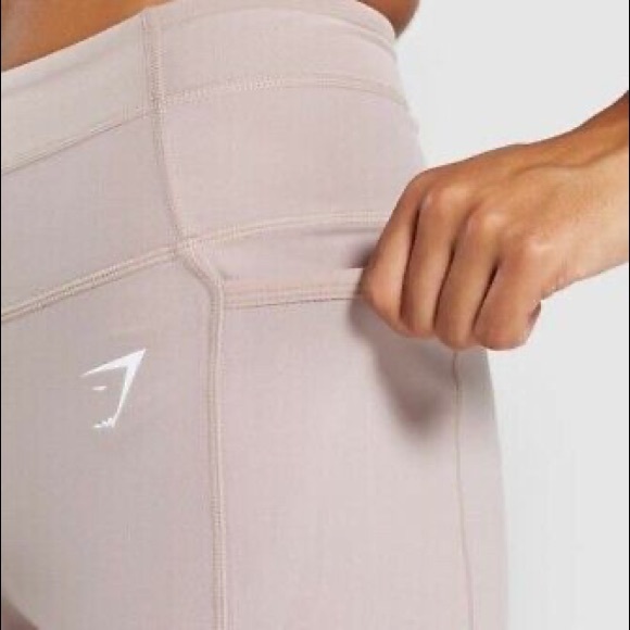 Gymshark dreamy mesh leggings taupe - Picture 2 of 3